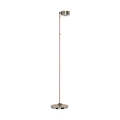 Puk Maxx Floor Mini LED Matt/klar, Nickel Matt