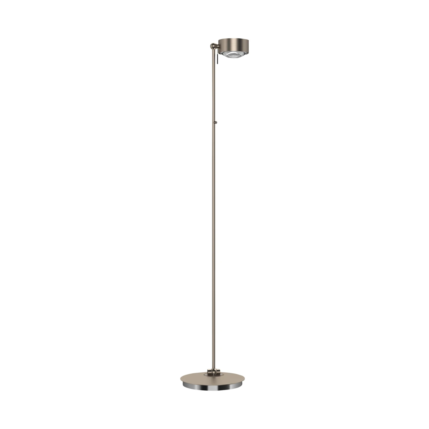Puk Maxx Floor Mini LED matt/klar, nickel matt Puk Maxx Floor Mini LED Matt/klar, Nickel Matt -Top Light 9020763