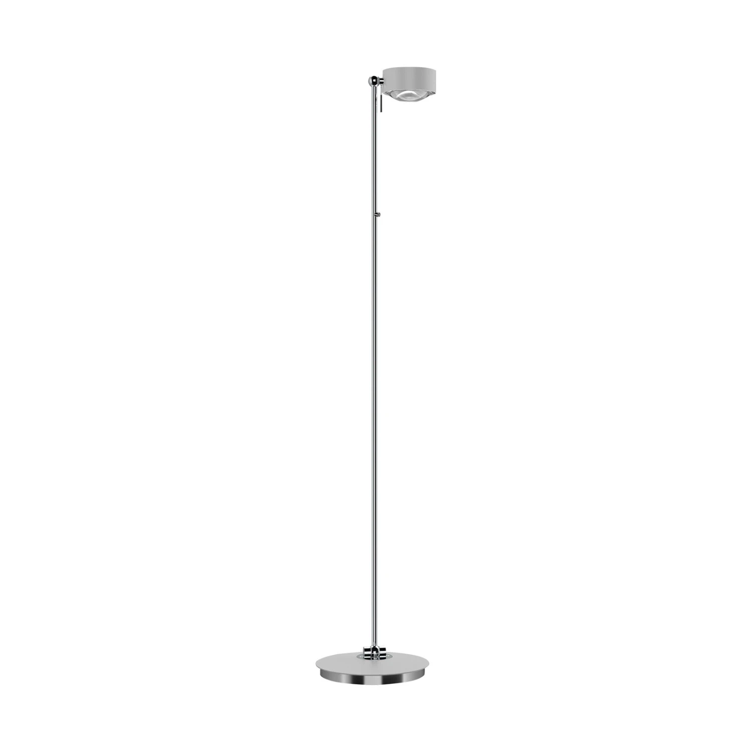 Puk Maxx Floor Mini LED matt/klar, weiß matt/chrom Puk Maxx Floor Mini LED Matt/klar, Weiß Matt/chrom -Top Light 9020764