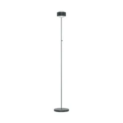 Puk Maxx Eye Floor LED Linse Matt, Anthrazit/chrom