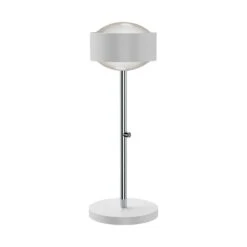 Puk Maxx Eye Table LED 37cm Linse Matt, Weiß Matt